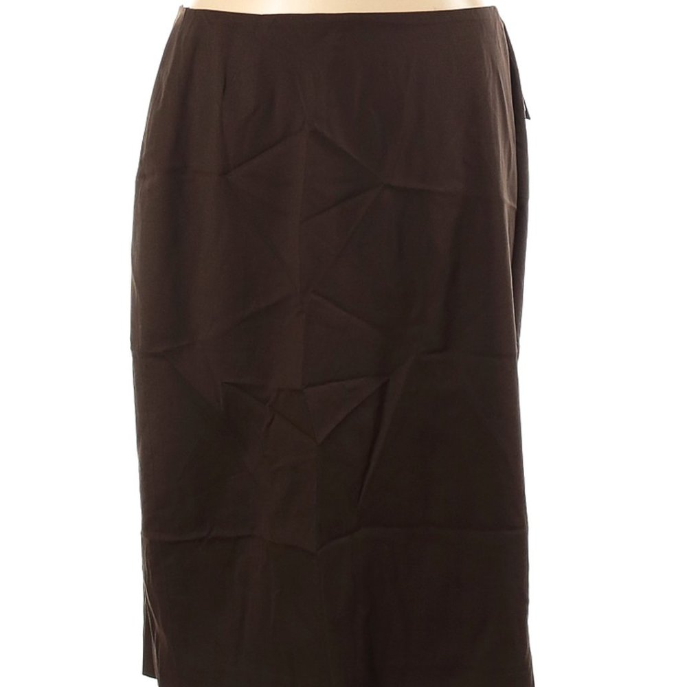 Lafayette 148 New York Wool Skirt 12 NWT